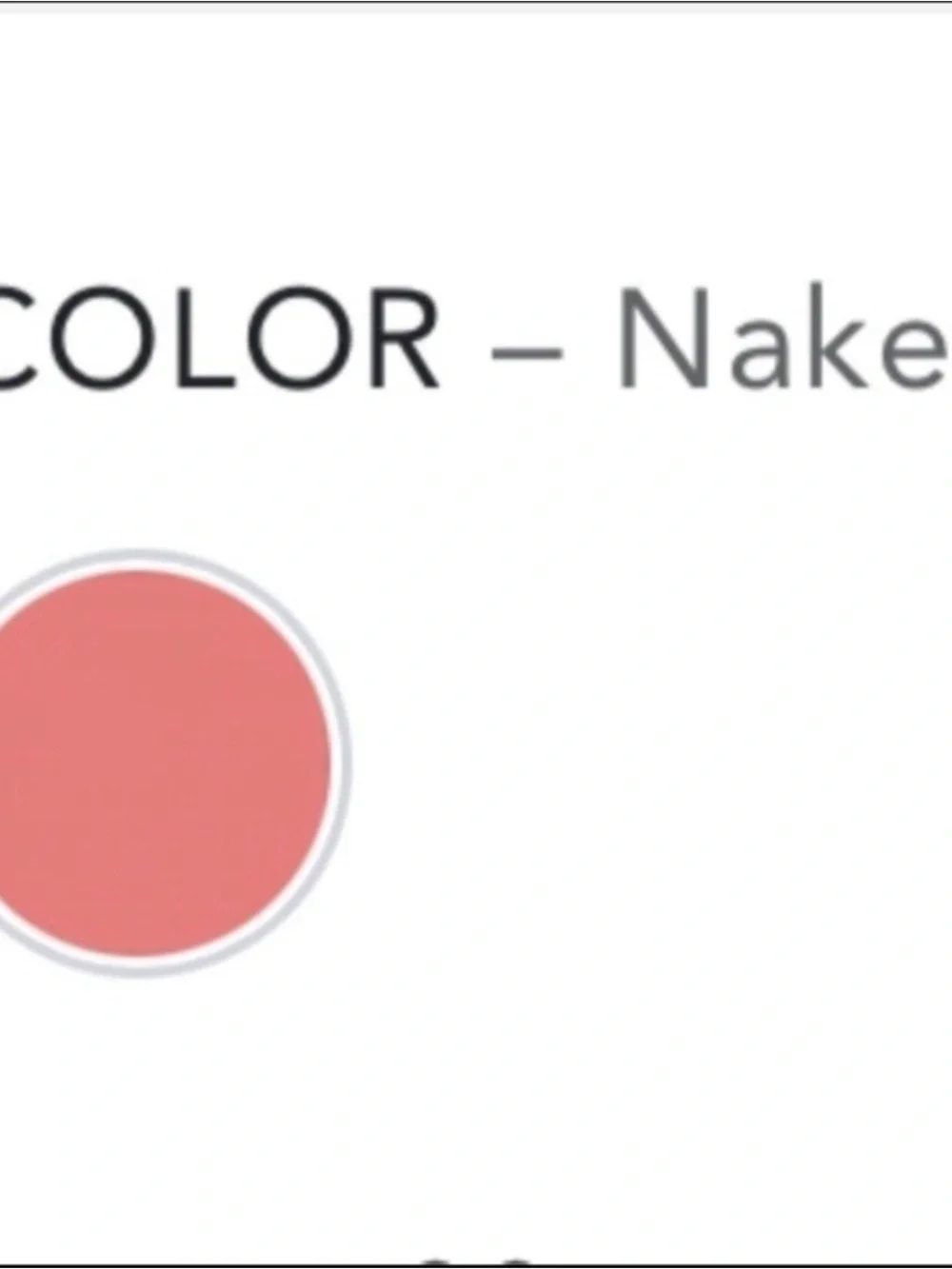 Nakery Beauty Lip Naked Rose